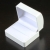 Classic synthetic leather box for wedding rings